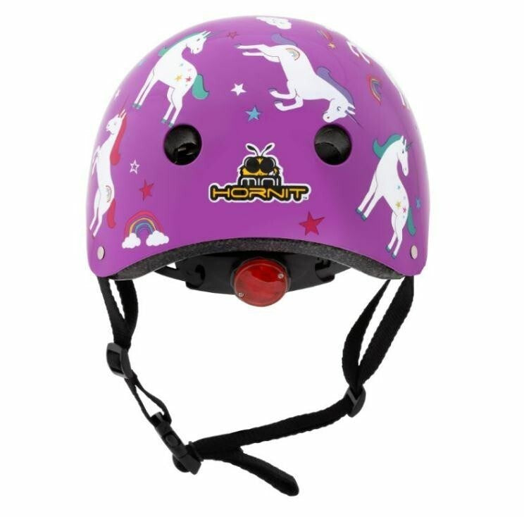 HORNIT UNS820 Children's Helmet Half Helmet Pink, White UNS820