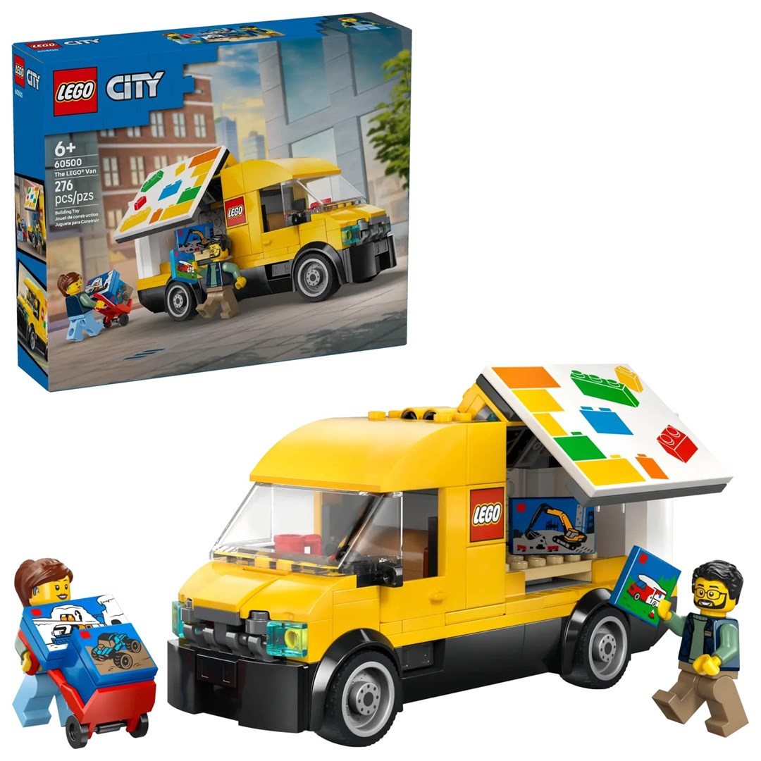 LEGO CITY The LEGO Van 60500 - Toy Truck Building Kit for Ages 6+