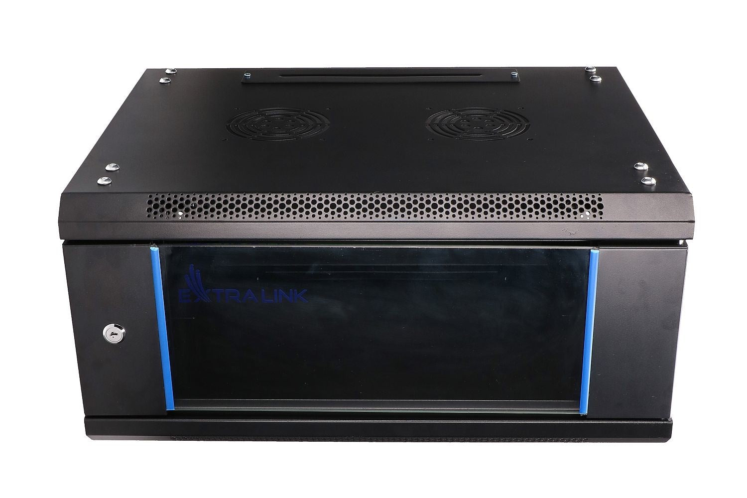 Extralink Rackmount Cabinet 4U 600x450 Black Wall Mounted