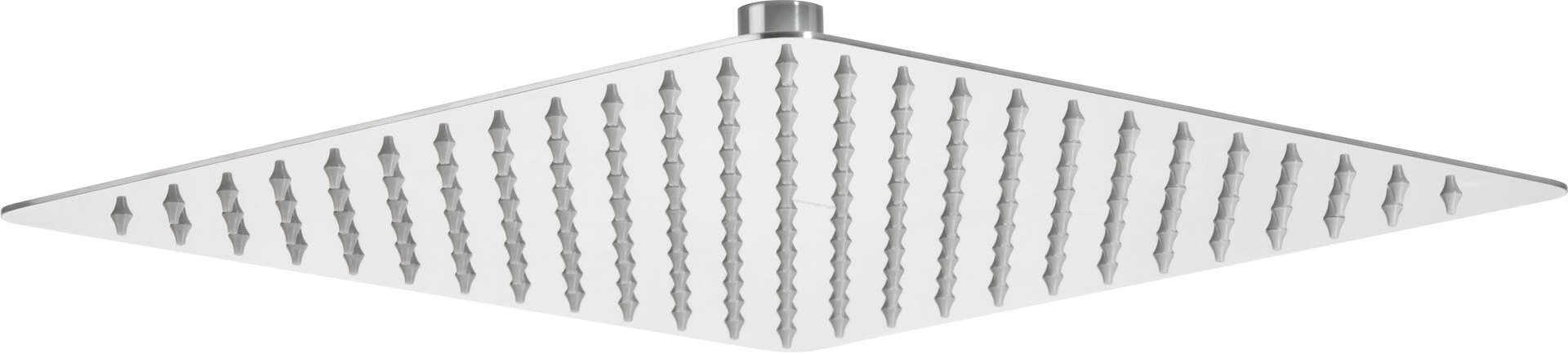 Steel shower head - 300x300 mm