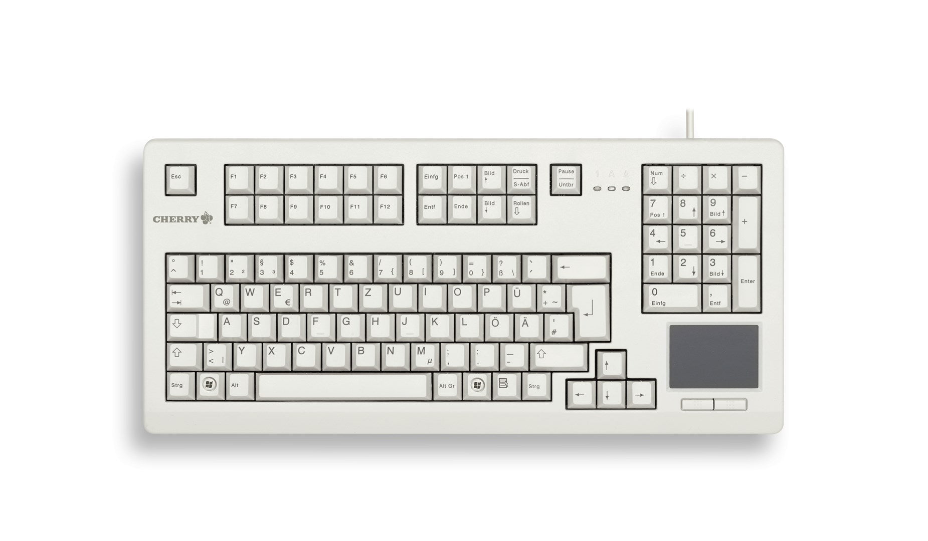 Cherry Advanced Performance Line TouchBoard G80-11900 Keyboard USB English US (G80-11900LUMEU-0)