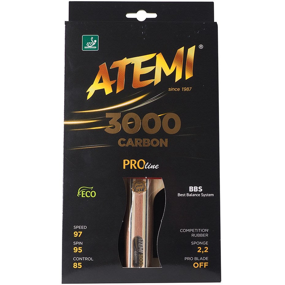 Atemi Table Tennis Racket - Anatomical Design - 235 g - Model R2622