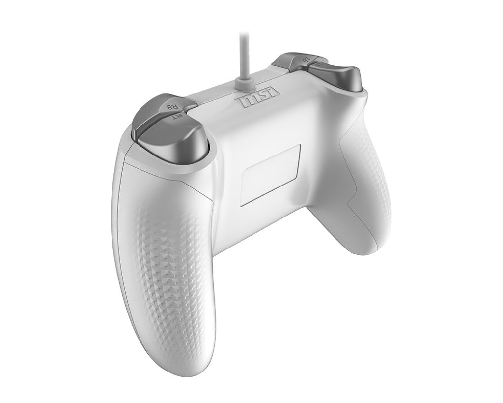 MSI FORCE GC200 WHITE Gaming Controller - USB Gamepad for Android and PC