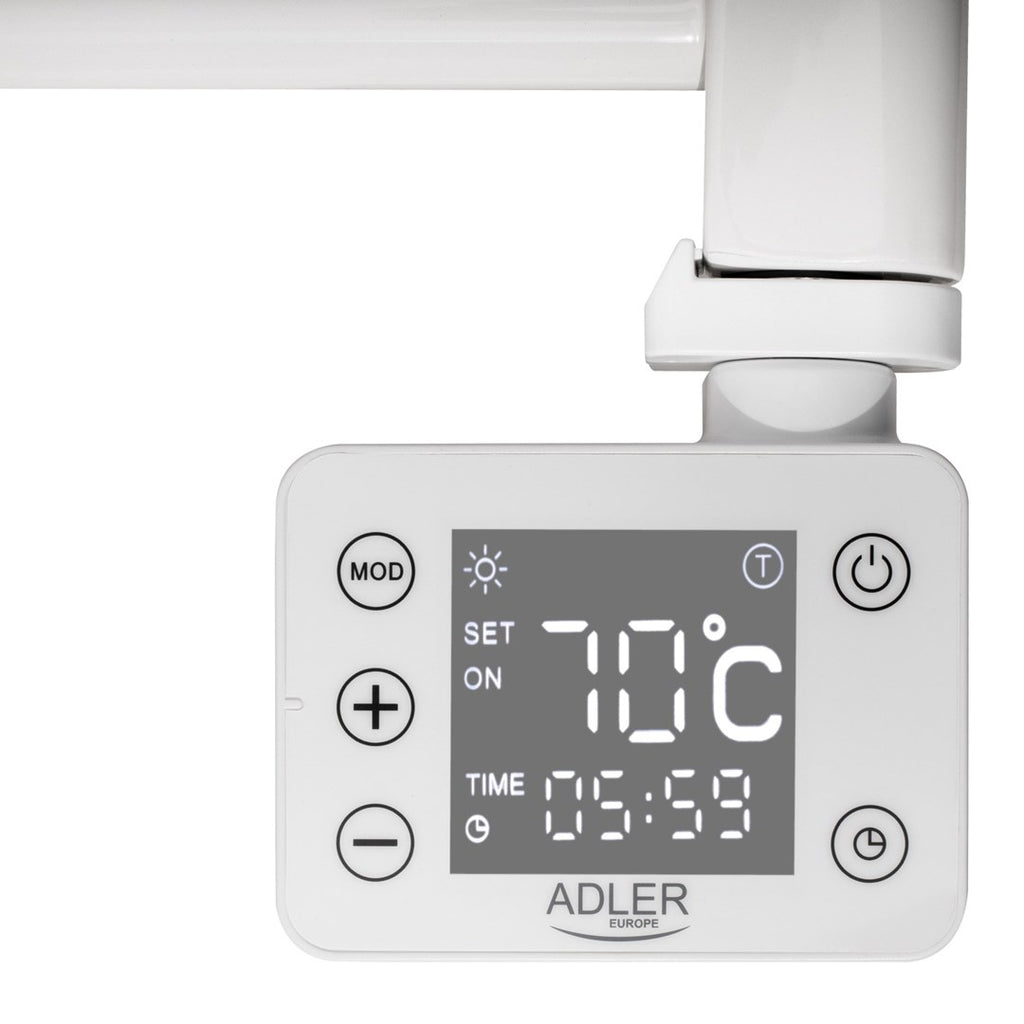 Adler Electric Bathroom Heater AD 7824 LED White