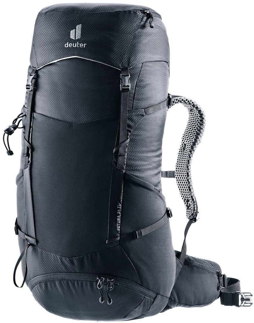 Deuter Futura 34 EL Backpack - Black | Model: 340092670000
