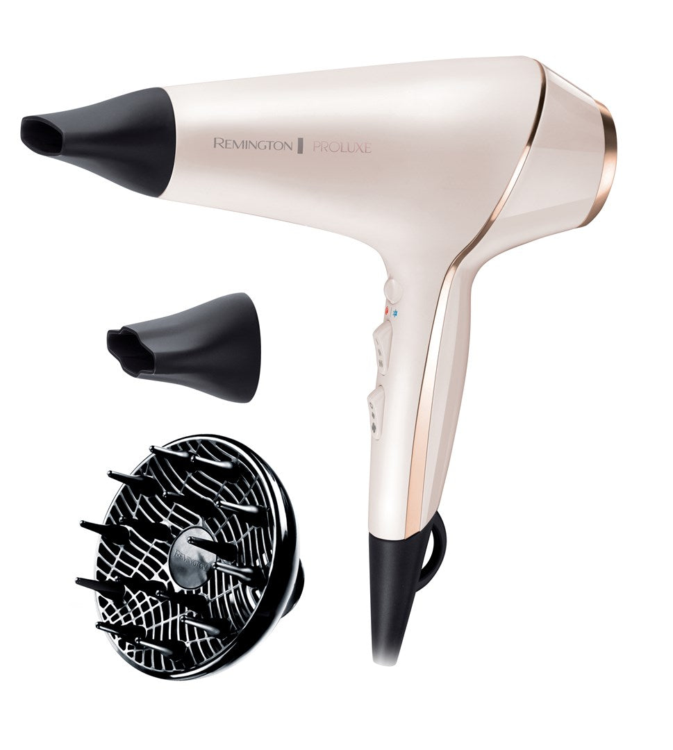 REMINGTON Hair Dryer 2400W Beige Black AC9140