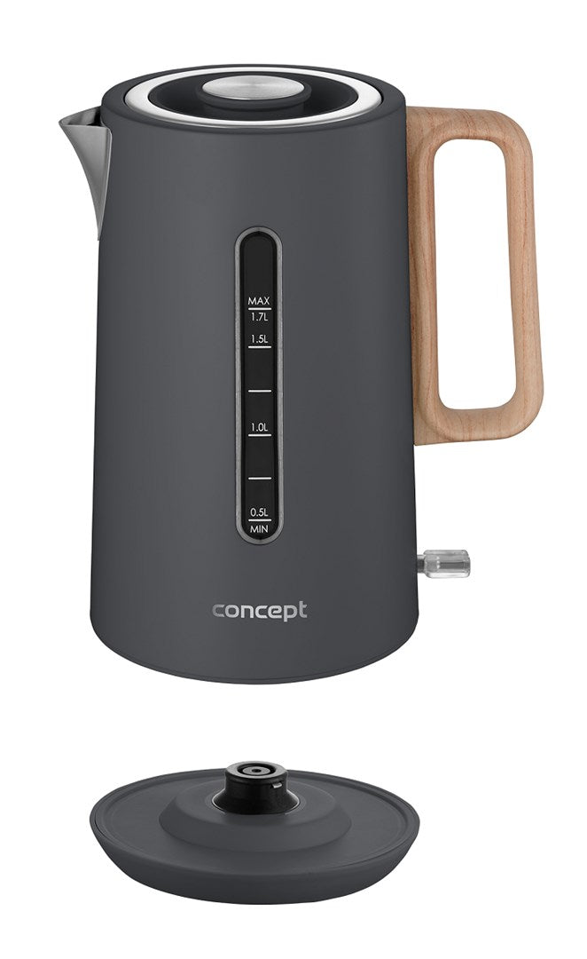 CONCEPT Electric Kettle 1.7 L 1850-2200W Overheat Protection RK3370