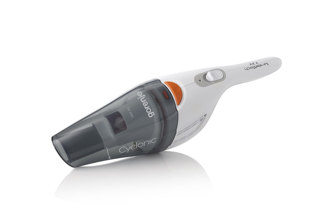 Gorenje MVC72FW handheld vacuum Black  White Bagless