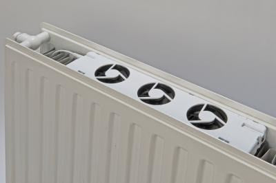 SpeedComfort Mono Set White Fan Heater Booster for Radiators SC-M