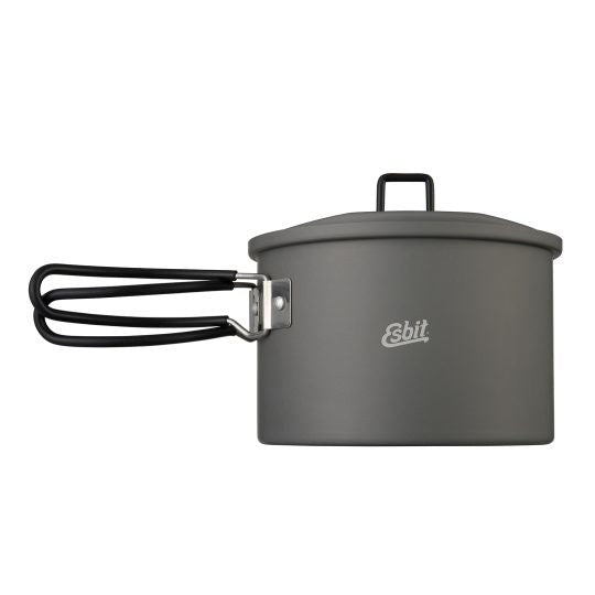 Esbit Outdoor Cookware Aluminum Pot 1600 ml - Lightweight Cooking Pot