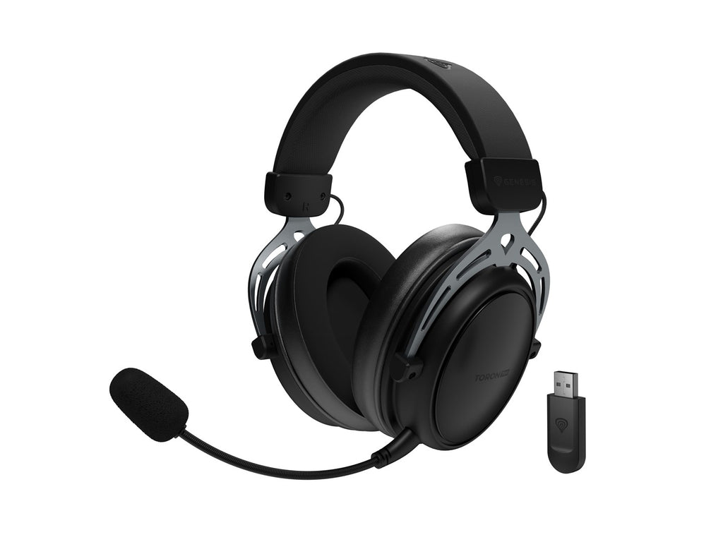 GENESIS Toron 706 Headset Wired & Wireless Head-band Gaming USB Type-C Bluetooth Black