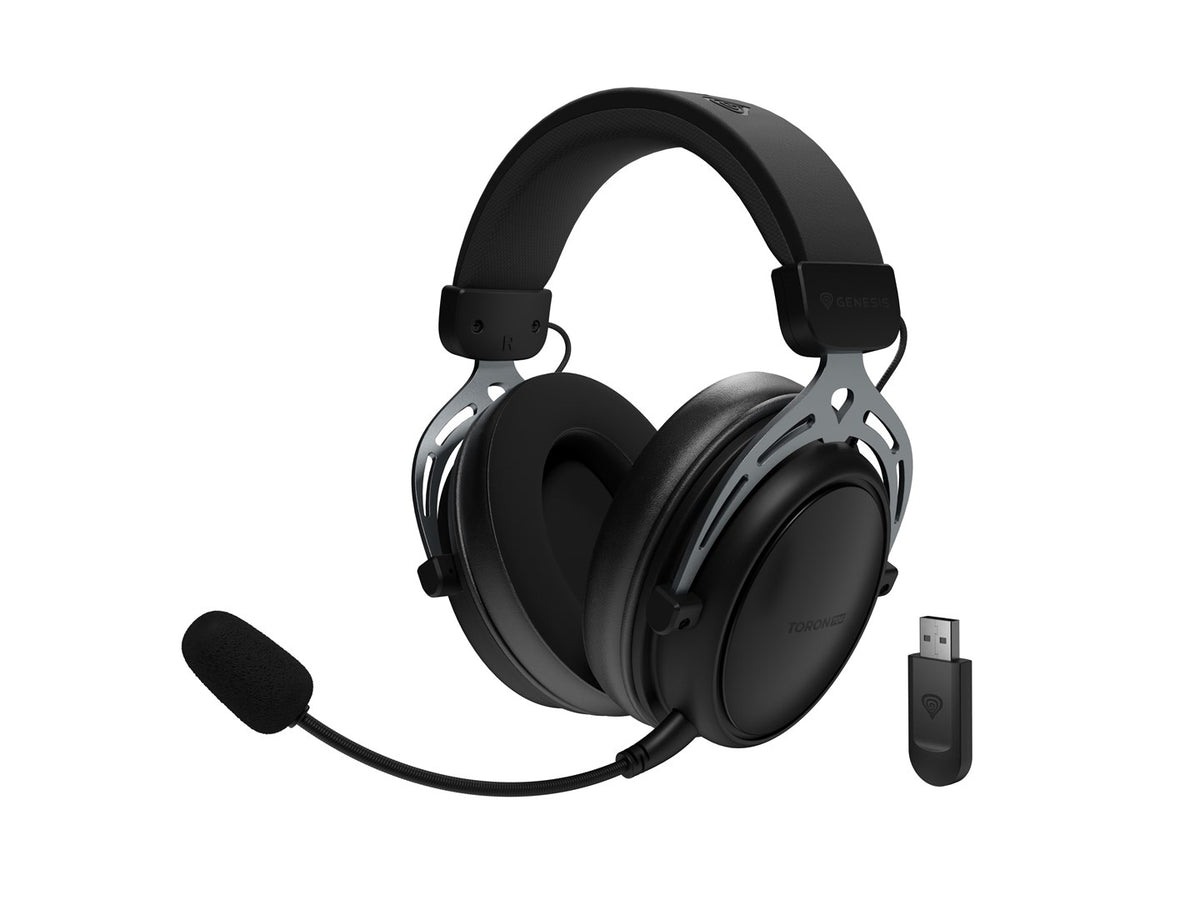 GENESIS Toron 706 Headset Wired & Wireless Head-band Gaming USB Type-C Bluetooth Black