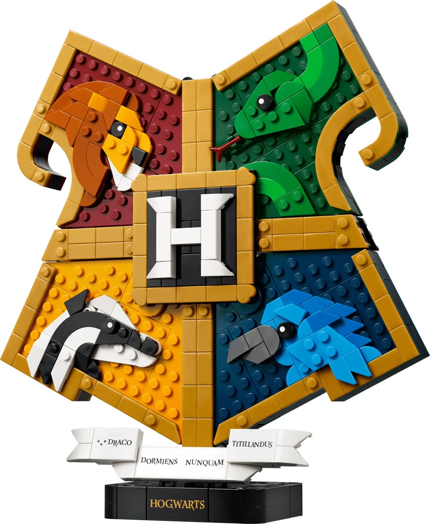LEGO Hogwarts House Crest Building Set, 545 Pieces, Ages 12+, Model 76462