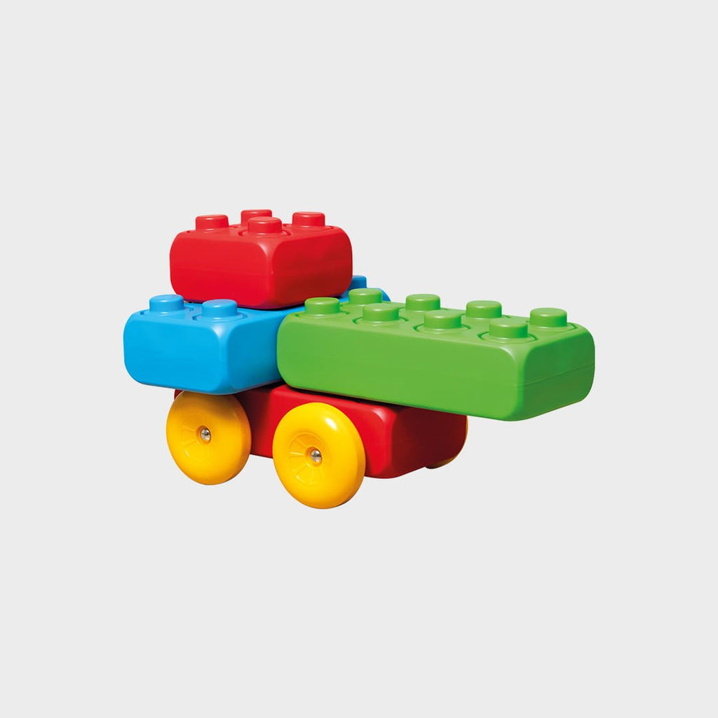 Building Blocks Bricks with Wheels 30 pieces