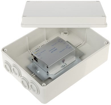POE EXTENDER IN HERMETIC ENCLOSURE FOR 2 IP CAMERAS Pulsar EXT-POE2H