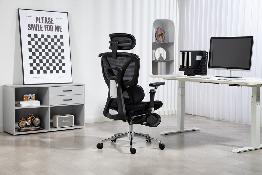 Activejet Ergonomic Office Chair YK848 Black - Adjustable Design