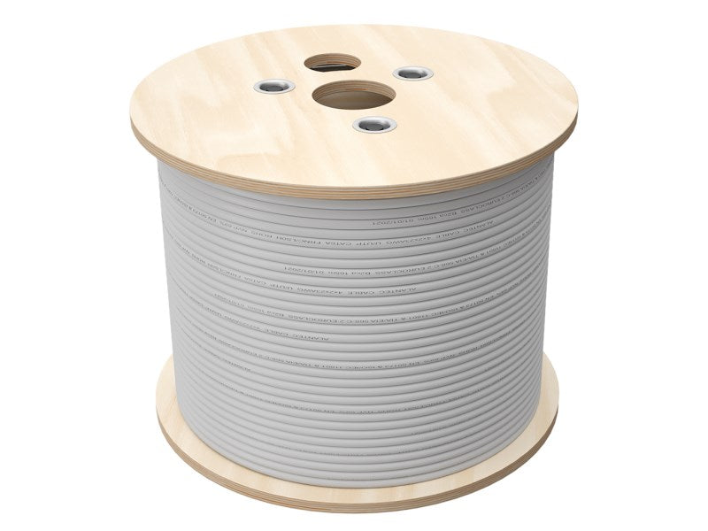 ALANTEC U/UTP Cat.5e Network Cable 500 m, LSOH, B2ca "FireHardy", 1Gb/s, 250 MHz, KIU5LSOH500B