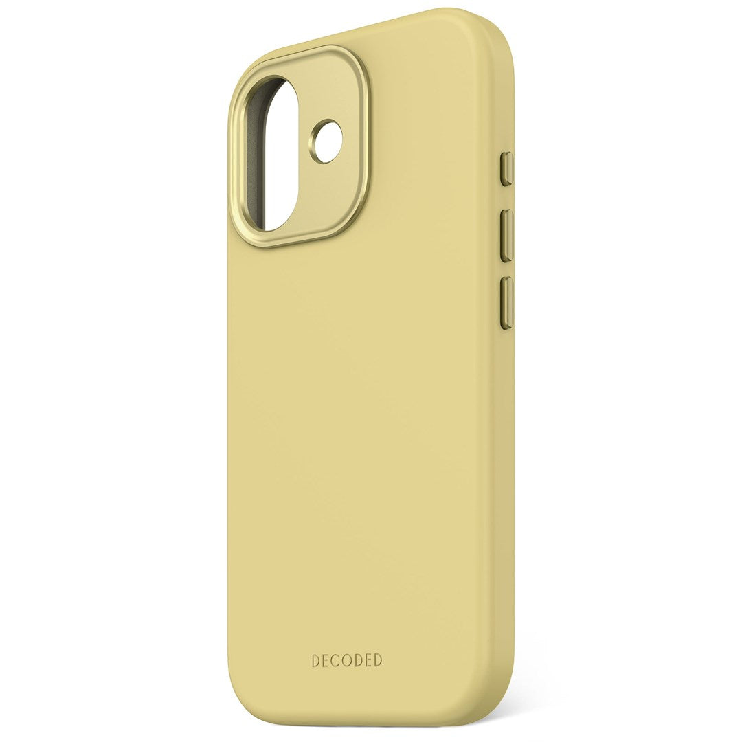 Decoded Silicone Case iPhone 17 Yuma Yellow with MagSafe (D25IPO17BCS9YW)