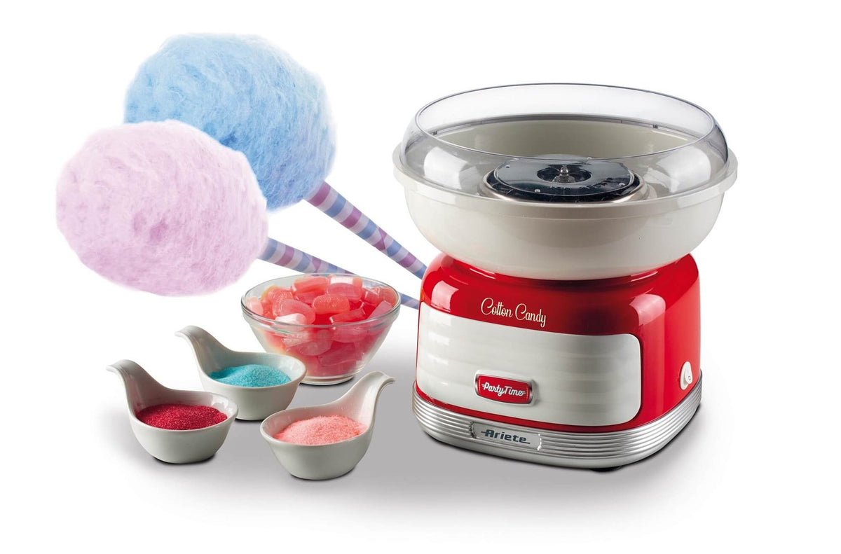 ARIETE Cotton Candy 2973/00 Partytime candy floss maker 500 W Red