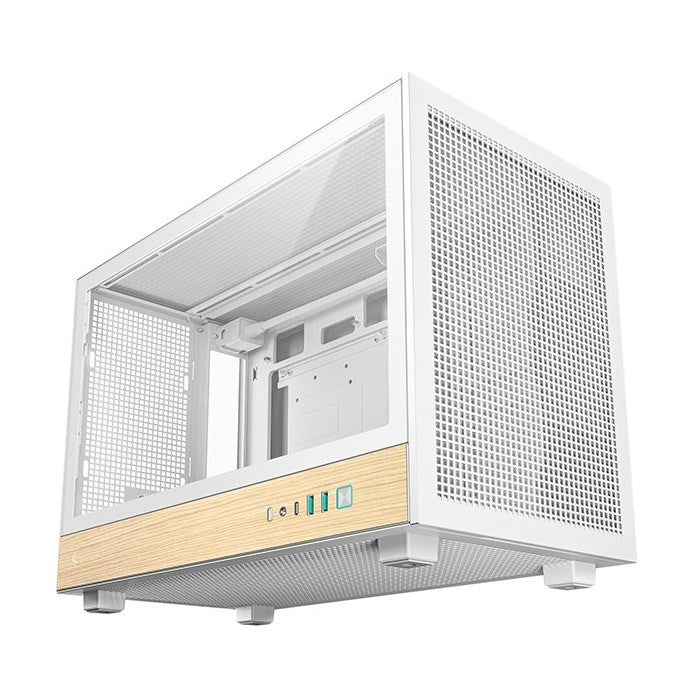 DEEPCOOL CH260 WOOD Micro Tower Case for micro ATX/Mini-ITX, R-CH260-WHNWM0-G-1