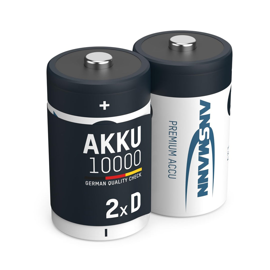 ANSMANN Rechargeable Batteries 5030642 - 320 g, 100x86x40mm - 10000mAh, 1.2V