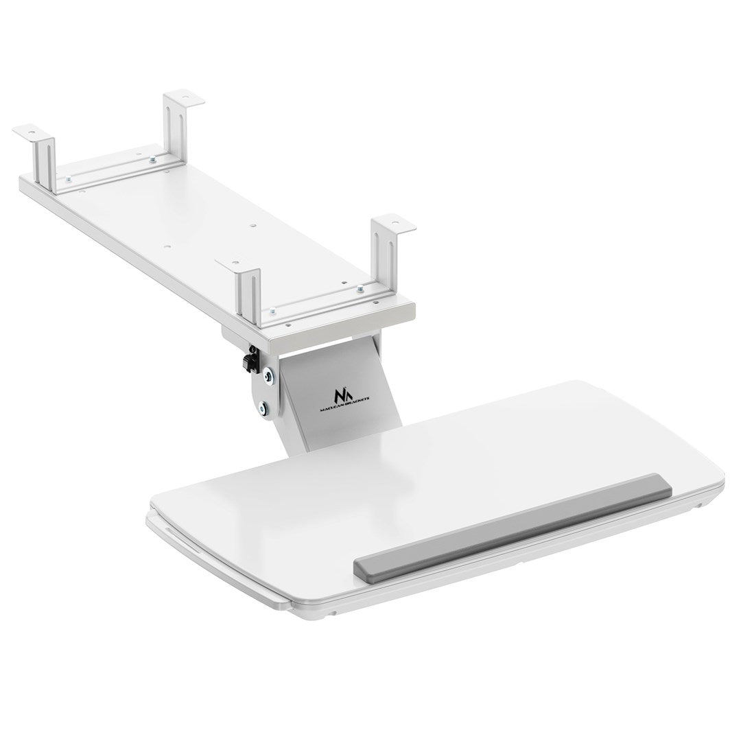 Maclean Under-Desk Keyboard Holder Adjustable 5 kg MC-156 W