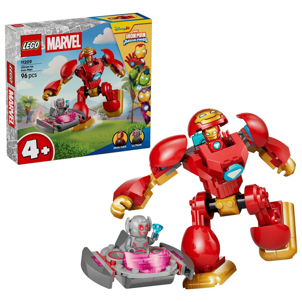 LEGO Building Blocks Ultron vs. Iron Man Set 11209 - 96 Elements - For Ages 4+