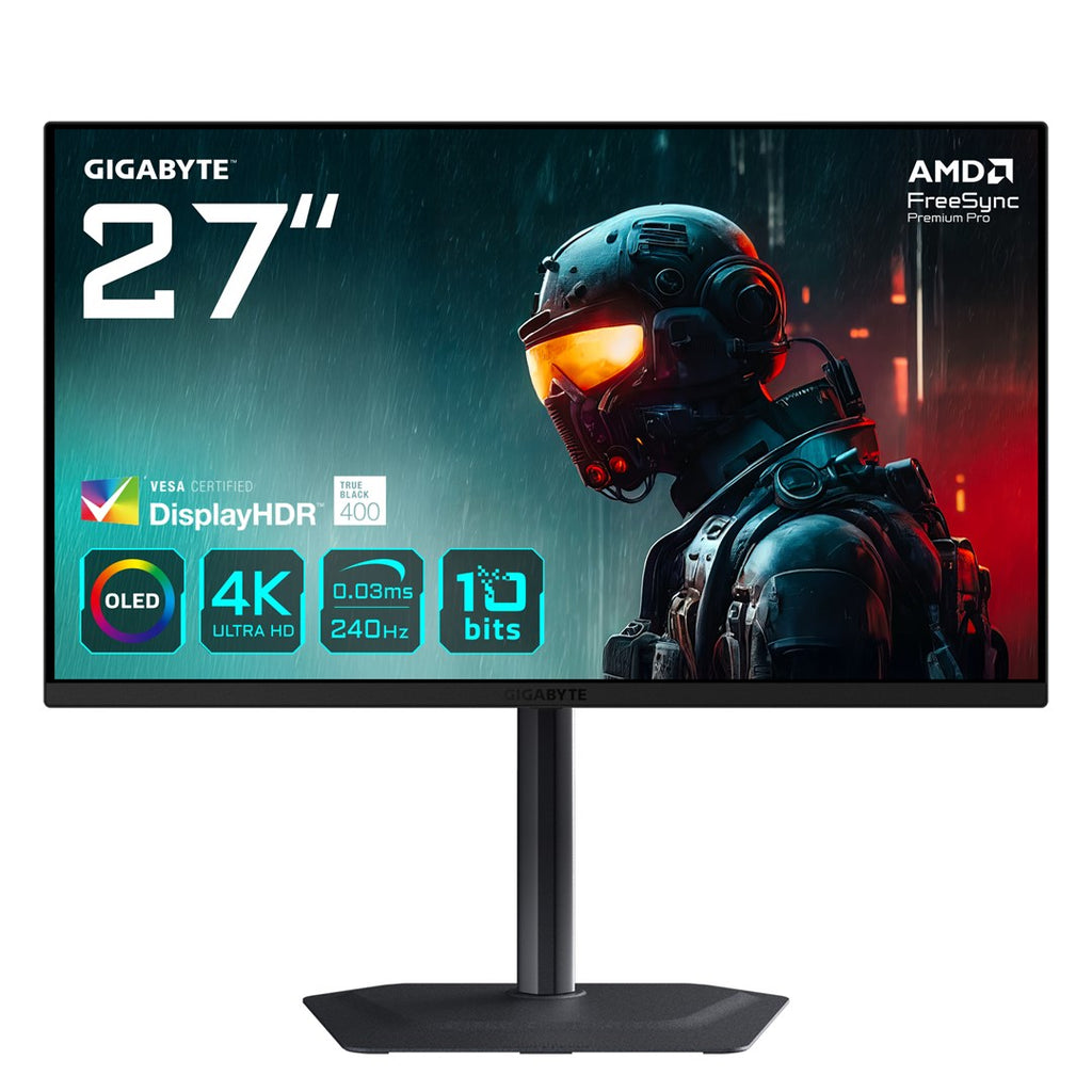 MO27U2 Monitor, QD-OLED, 240Hz, 0.03ms Response Time