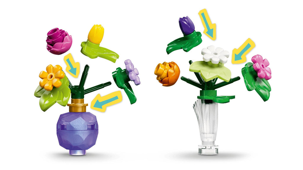 LEGO FRIENDS Creative Flower Shop Set, 377 Pieces, Ages 7+, Model 42693