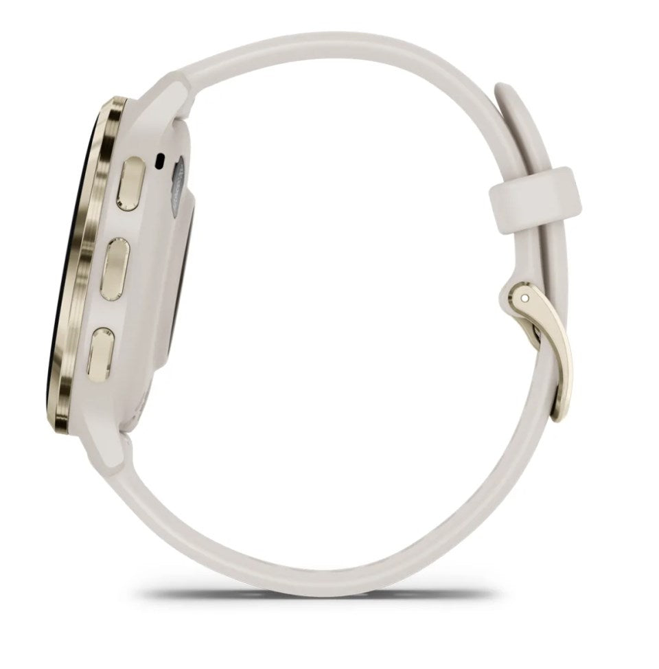 Garmin Venu 3S Smartwatch 41 mm Ivory Silicone Band 1.2" Display 8GB