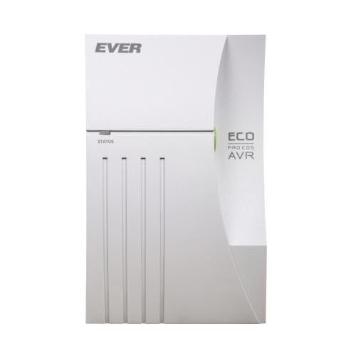 Ever ECO PRO 1000 AVR CDS - UPS - AC 230 V - 650 Watts - 1000 VA - 2 AC Outlets