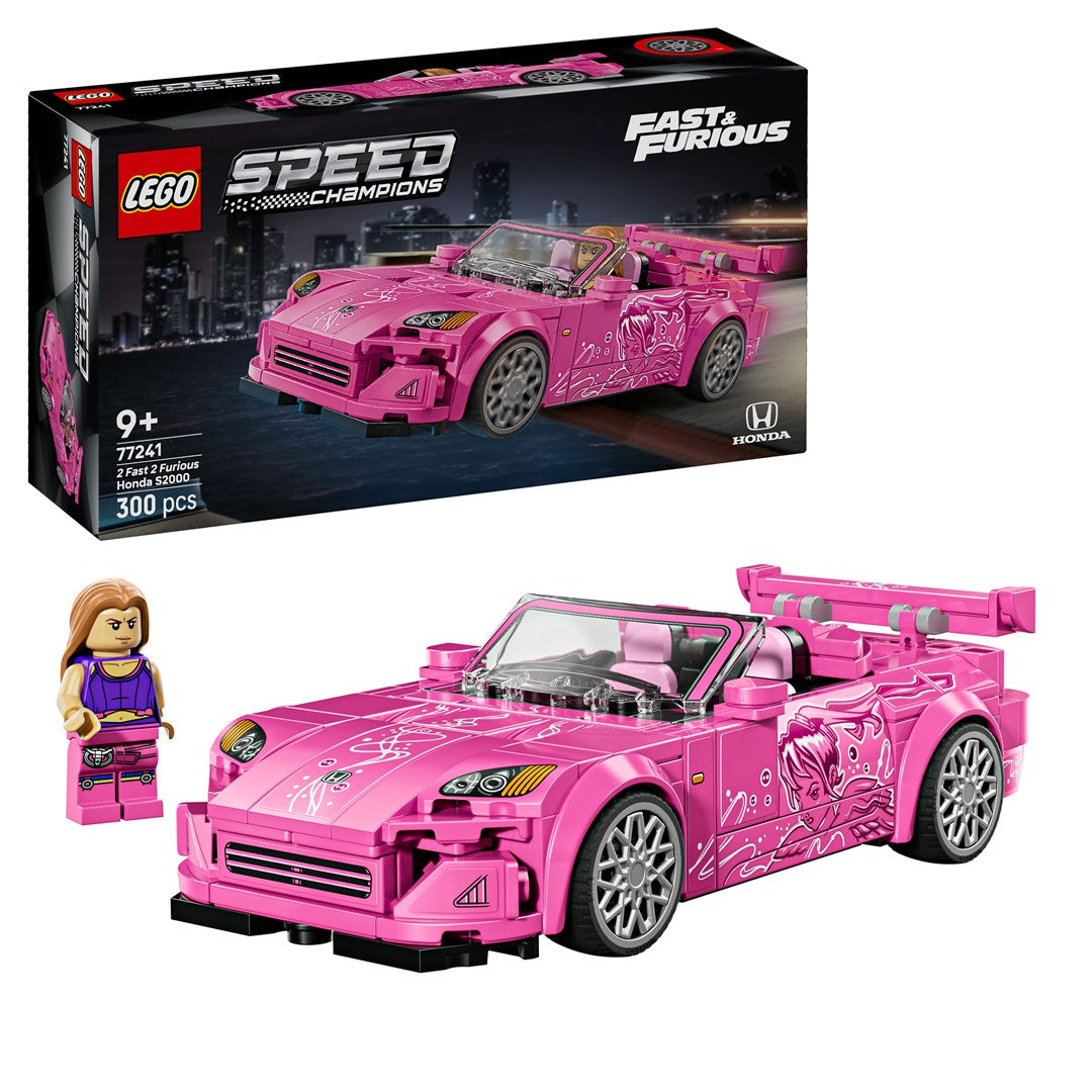LEGO Speed Champions Building Blocks Set 77241 - Honda S2000 - 315 Elements
