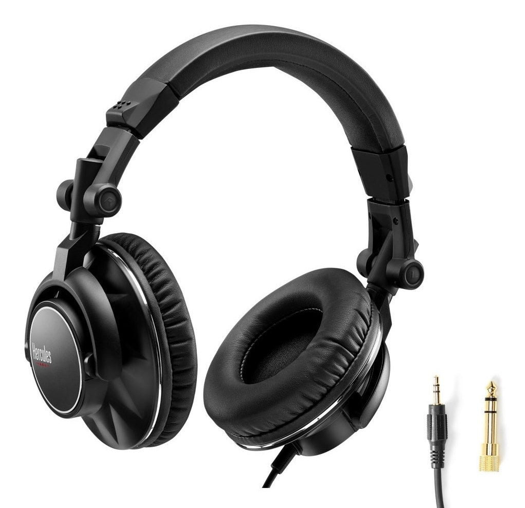 Thrustmaster Hercules HDP DJ60 - Kopfhörer - ohrumschließend - kabelgebunden - 3,5 mm Stecker - Geräuschisolierung (4780897)