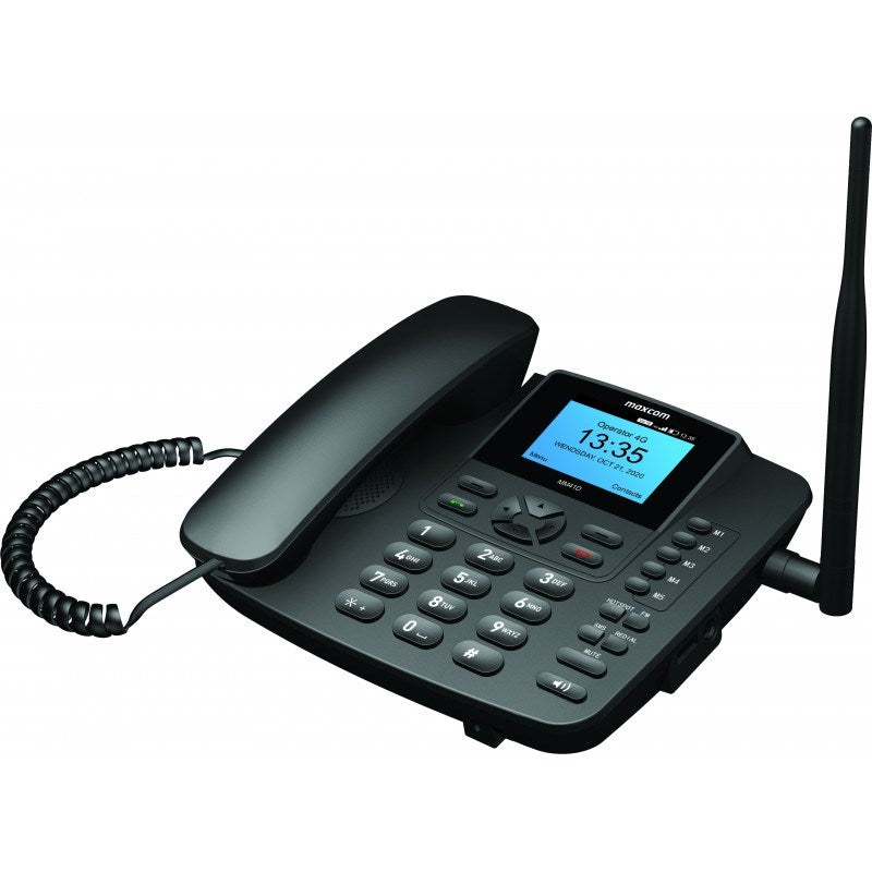 Maxcom Comfort MM41D Smart Telephone - Caller ID, Black | 1_777498