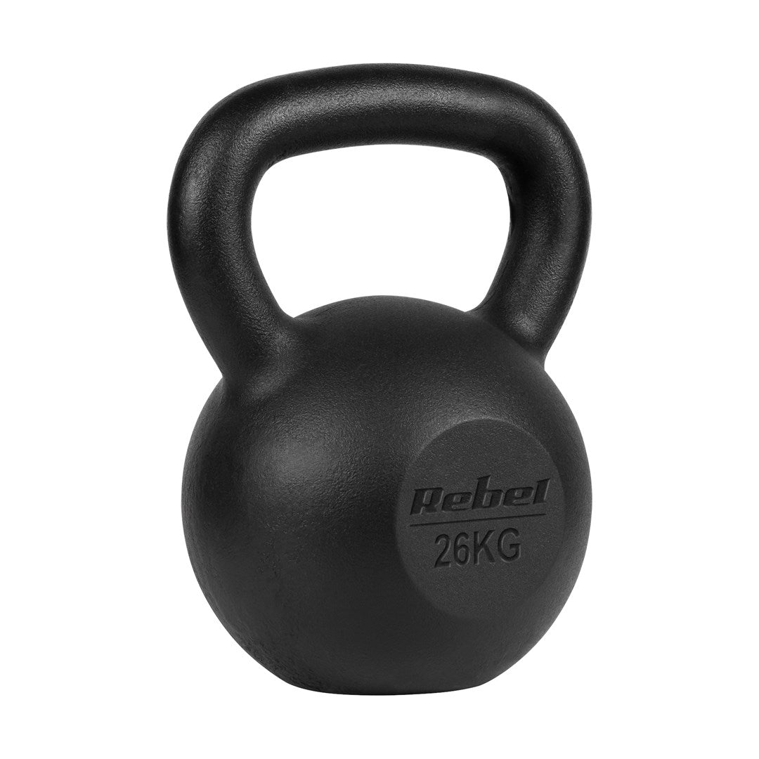 Cast iron kettlebell 26kg  REBEL ACTIVE
