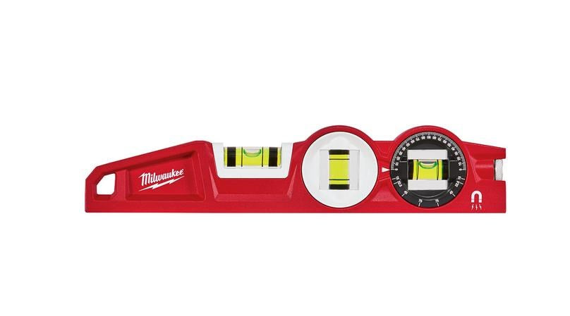 MILWAUKEE 250 mm Magnetic Torpedo Level - 4932459096