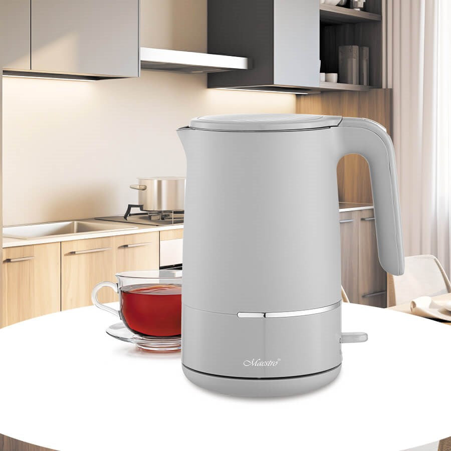 Maestro Electric Kettle 1.7 L 1800W Grey MR-037