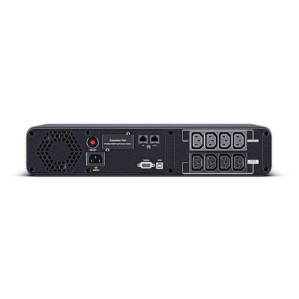CyberPower CP1200EIPFCRM2U UPS 1.2 kVA 720 W Line-Interactive 8 AC Outlets