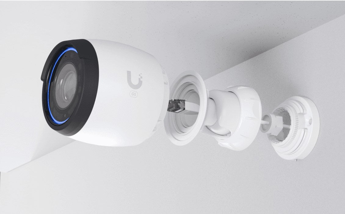 UBIQUITI UVC-G5-PRO Outdoor 4K AI IP Camera - 3x Zoom - 8MP/30fps/IR/Micro/PoE 8MP/30fps/3xZoom/IR/Micro/PoE