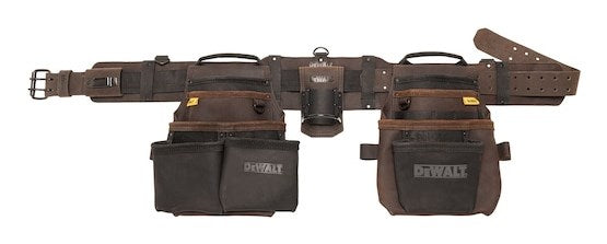 DeWALT DWST50113-1 Tool Belt Premium Nubuck Leather