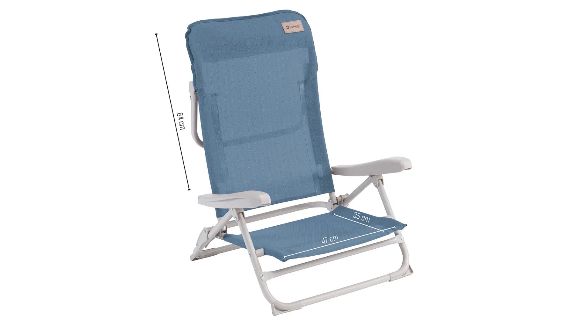 Outwell Camping Chair 2 Legs Blue 470433