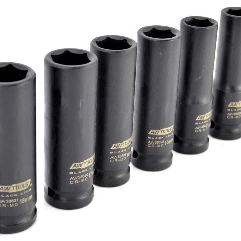 AWTOOLS 13-Piece Socket Set Manual Tools 5600 g AW38690BL