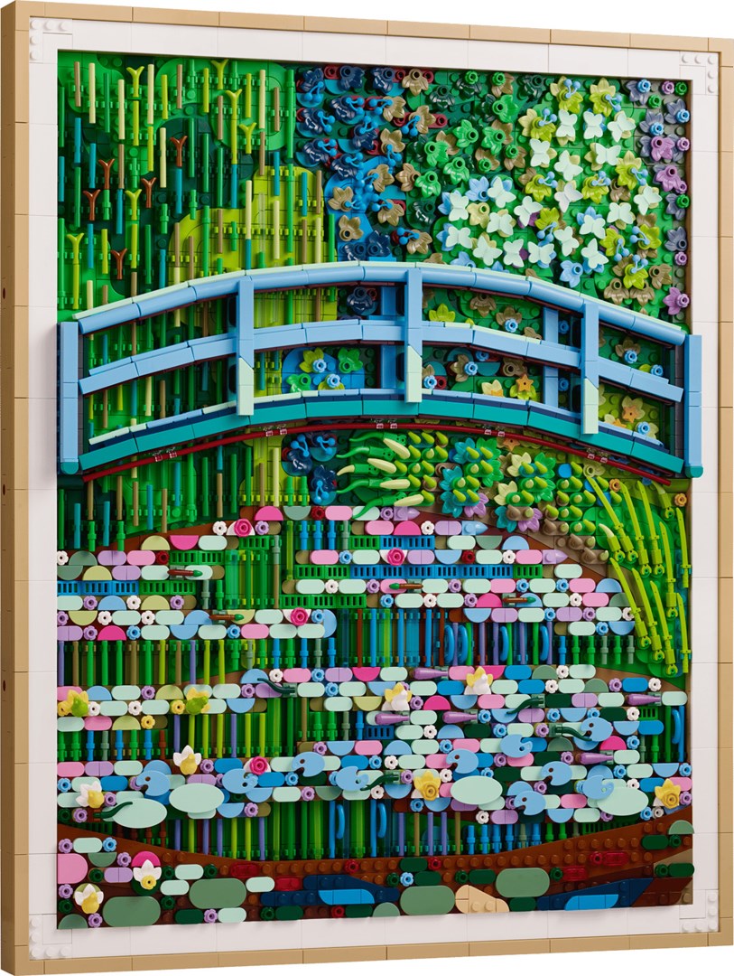 LEGO Art Building Blocks Set 31220 - Claude Monet - 3179 Elements, 18+ Age