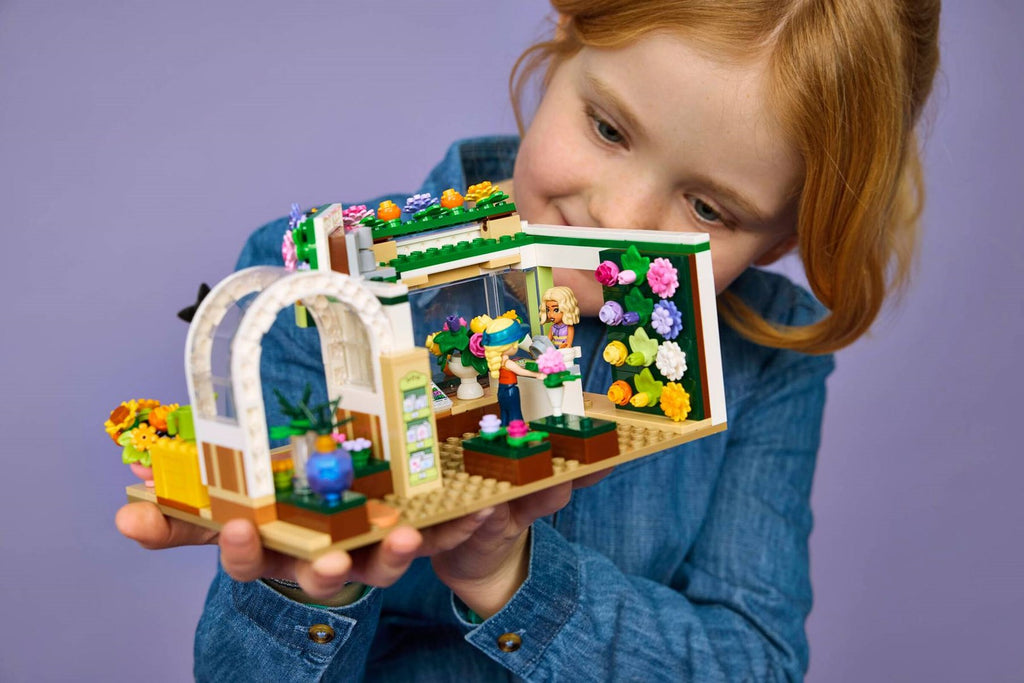 LEGO FRIENDS Creative Flower Shop Set, 377 Pieces, Ages 7+, Model 42693