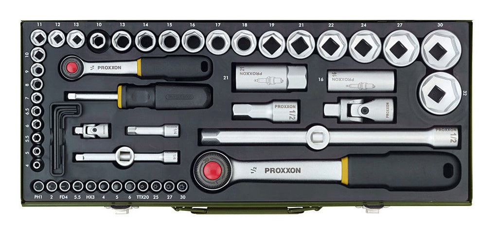 Proxxon 23 040 Socket wrench set 56 pc(s)