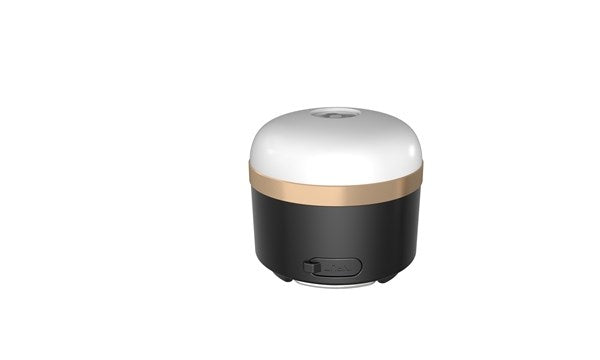 EcoFlow SCLI-B - Camping Lantern - 400 lm - Battery-powered - IP54 - Black, Gold, White