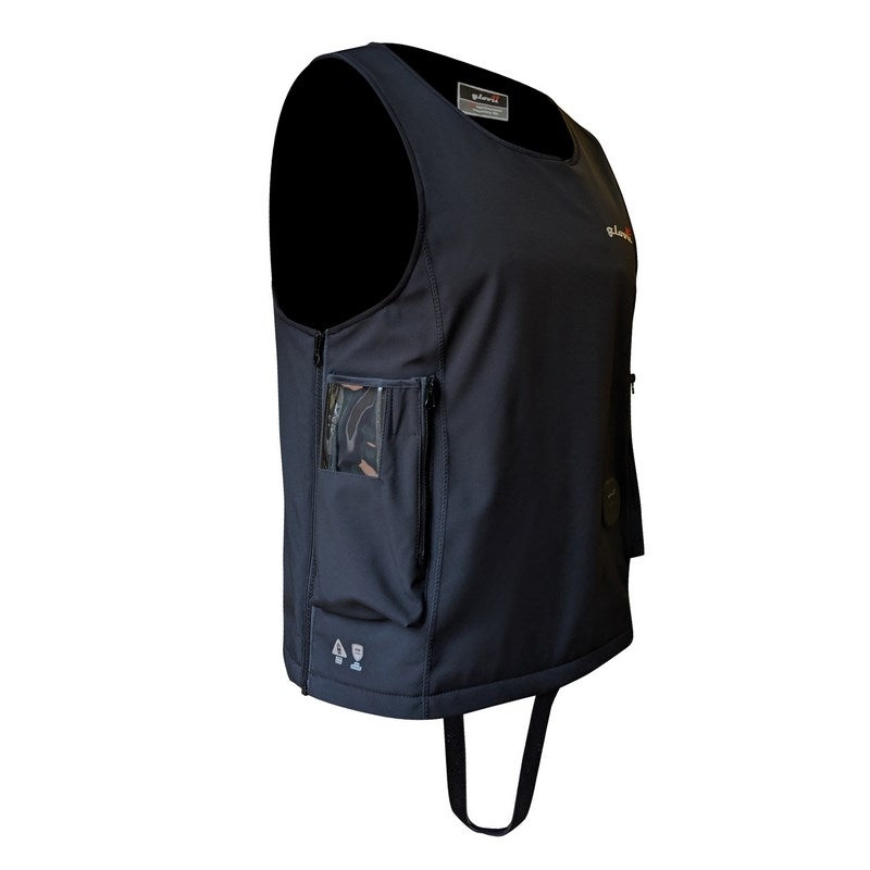 Glovii Water Sport Vest GMV2M - Softshell - Black - Size M - 2247 g - 364x310x115mm