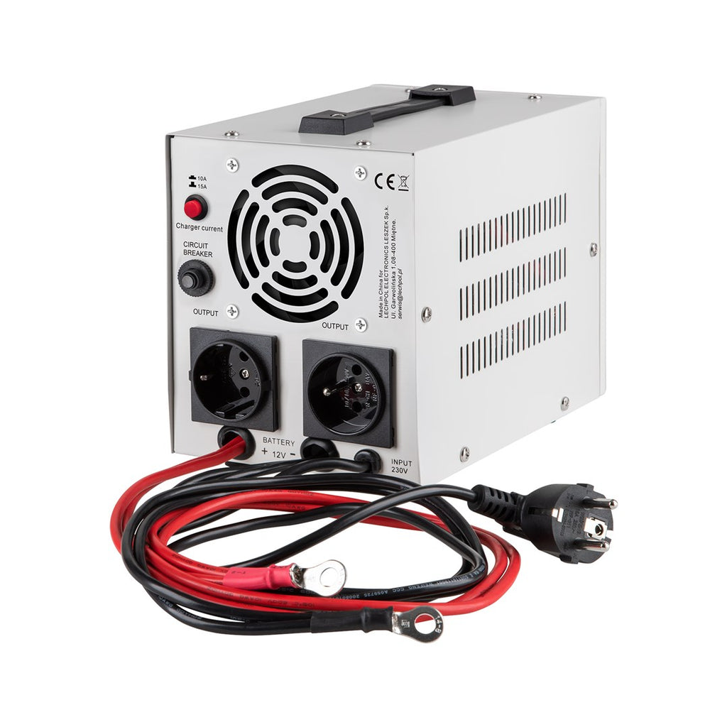 KEMOT PROsinus-800 emergency power supply unit – a pure sine wave inverter with a 12V charging function  230V  800VA/500W