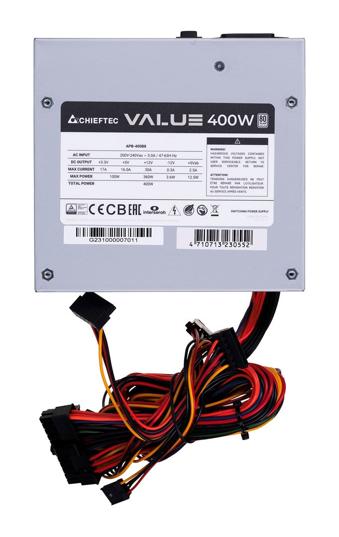 Chieftec Power Supply Unit 400 W APB-400B8