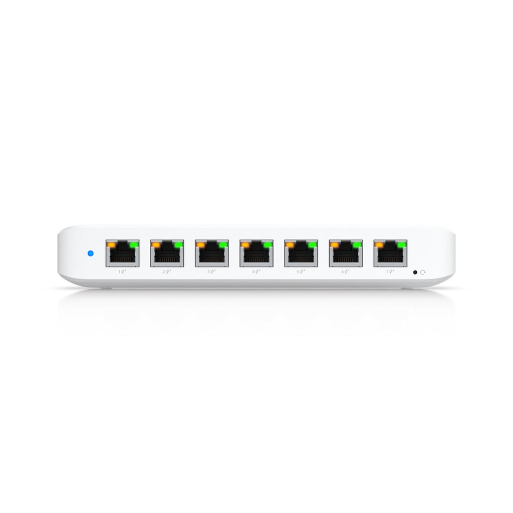 Ubiquiti UniFi 8-Port GbE PoE+ Powered by GbE++ Input 210W (USW-Ultra-210W)